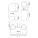 Wasserkraft K-24226 Держатель стакана и мыльницы Wasserkraft K-24226 Держатель стакана и мыльницы