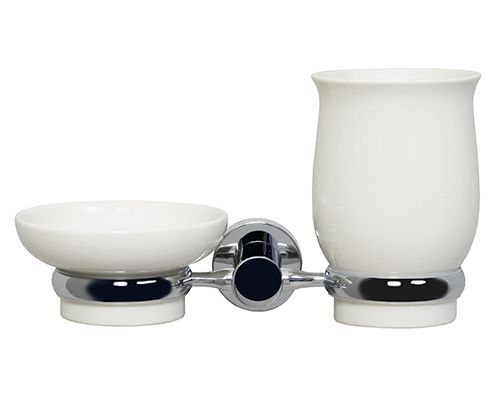 Wasserkraft K-24226 Держатель стакана и мыльницы Wasserkraft K-24226 Держатель стакана и мыльницы