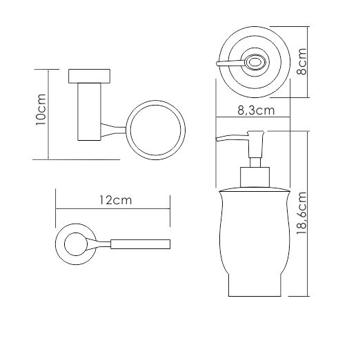 Wasserkraft K-24299 Дозатор для жидкого мыла Wasserkraft K-24299 Дозатор для жидкого мыла