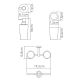 Wasserkraft K-28189 Держатель стакана и дозатора Wasserkraft K-28189 Держатель стакана и дозатора
