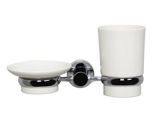 Wasserkraft K-28226 Держатель стакана и мыльницы Wasserkraft K-28226 Держатель стакана и мыльницы