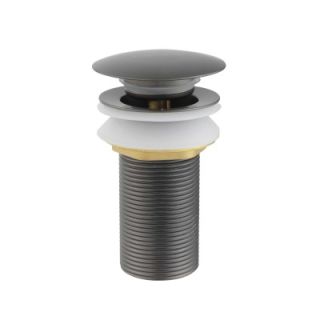 Донный клапан для раковины Aquatek AQ6000BGM оружейная сталь Донный клапан для раковины Aquatek AQ6000BGM оружейная сталь