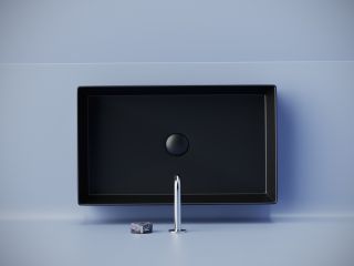 Раковина Ceramicanova Элемент (Element) CN6070MB 60 см чёрный матовый