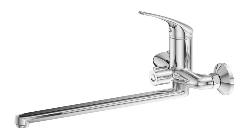 Смеситель для ванны с душем РМС SL128-006E хром