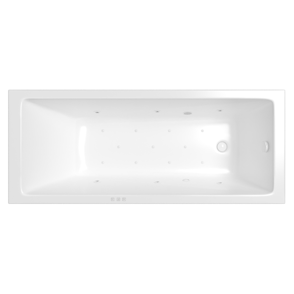 Гидромассажная ванна WHITECROSS Wave 0101.150070.100.RELAX.WH 150x70 см Relax белый