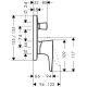 Смеситель для душа Hansgrohe PuraVida 15447000 хром Смеситель для душа Hansgrohe PuraVida 15447000 хром