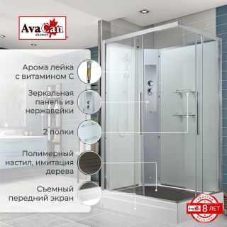 Душевая кабина K2810N без крыши Душевая кабина K2810N без крыши