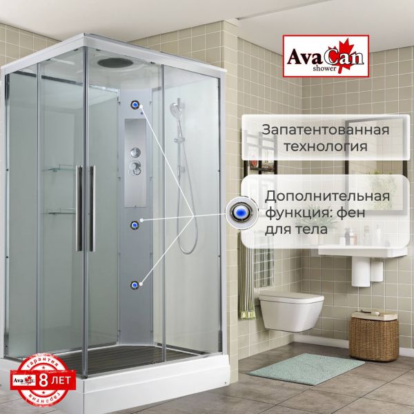 Душевая кабина K2090 стандартная