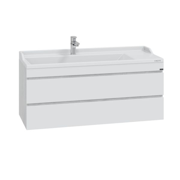 Подвесная тумба под раковину Санта Марс 700424 120 см белый
