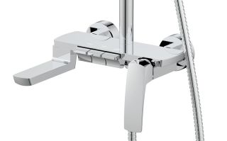 Душевая стойка Azario Conda AZ-K2311 хром