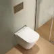 Унитаз подвесной Kerama Marazzi Кубо CU.T.wc.02 безободковый белый
