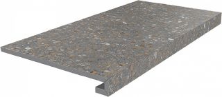 Ступень Kerama Marazzi SG632220R\GCF клееная Терраццо коричневый 33x60x0,9