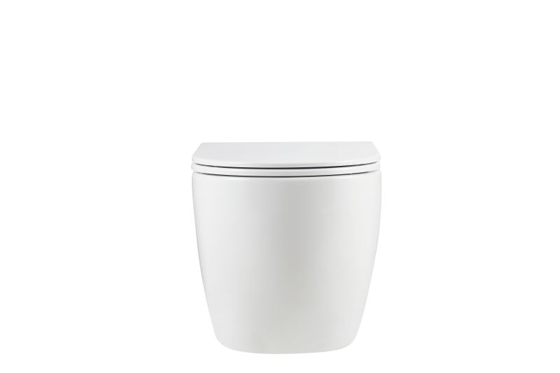 Подвесной унитаз Point Сатурн PN41901 безободковый белый Подвесной унитаз Point Сатурн PN41901 безободковый белый