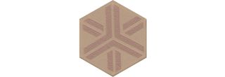 OS/D241/63010 Декор Агуста розовыи? матовыи? 6x5,2x0,69