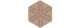 Декор Kerama Marazzi OS\E241\63011 Агуста оранжевый матовый 6x5.2x0,69