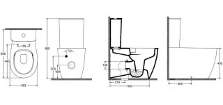 Бачок для унитаза Allen Brau Fantasy 4.11010.31 черный матовый