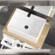 Столешница Velvex Klaufs 60 без отверстий, Invisible Line Столешница Velvex Klaufs 60 без отверстий, Invisible Line
