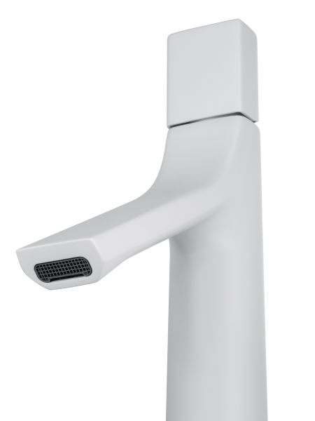 Смеситель для раковины Wonzon & Woghand The One WW-H1011-MW белый матовый