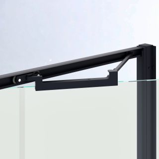 Душевой уголок RGW SV-145-2B SV-05-2B + Z-050-3B 7032145292-14 120x90 см профиль чёрный стекло прозрачное