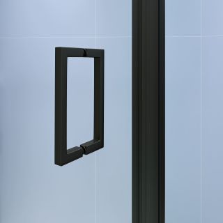 Душевой уголок RGW SV-145-2B SV-05-2B + Z-050-3B 7032145202-14 100x120 см профиль чёрный стекло прозрачное