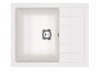 Кухонная мойка Ulgran Classic U-607-341 ультра-белый Кухонная мойка Ulgran Classic U-607-341 ультра-белый