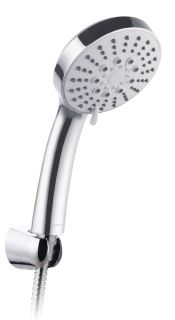 Душевая лейка BOOU F084SET с держателем хром Душевая лейка BOOU F084SET с держателем хром