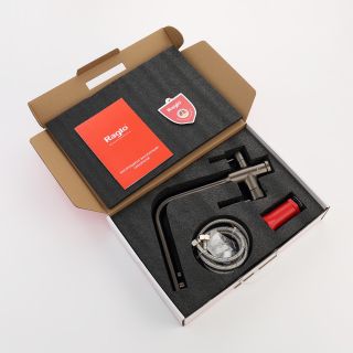 Смеситель для кухни Raglo R81.61.09 с подключением фильтра графит Смеситель для кухни Raglo R81.61.09 с подключением фильтра графит