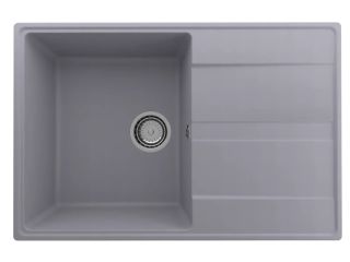 Кухонная мойка Ulgran Quartz Prima 750-05 бетон Кухонная мойка Ulgran Quartz Prima 750-05 бетон