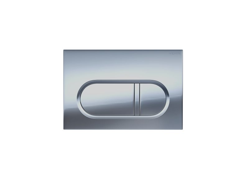 Клавиша смыва Aquatek KDI-0000044 хром матовый