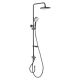 Душевая стойка Swedbe Hermes 5102B без смесителя чёрный Душевая стойка Swedbe Hermes 5102B без смесителя чёрный