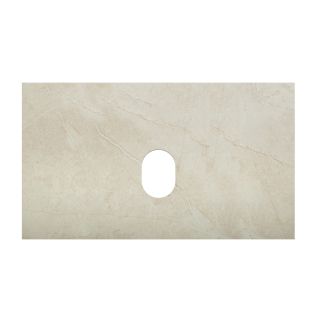 Столешница BelBagno из керамогранита без отверстия под смеситель 800x460 KEP-80-MCO-W0 Marmo Crema Opaco бежевый матовый