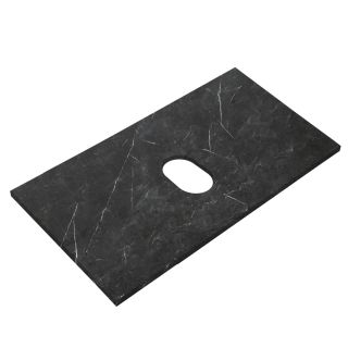 Столешница BelBagno из керамогранита без отверстия под смеситель 800x460 KEP-80-MNO-W0 Marmo Nero Opaco черный матовый