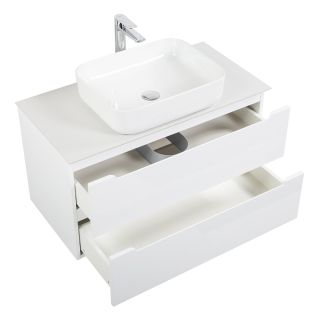 Столешница BelBagno из керамогранита 916x468 KEP-90-BO Bianco Opaco белый матовый