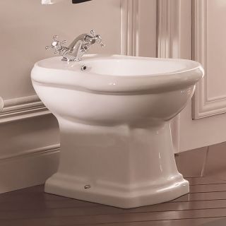 Биде подвесное Kerasan Retro 102001*1 белое Биде подвесное Kerasan Retro 102001*1 белое