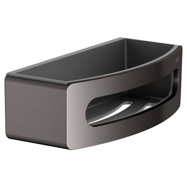 Полочка для ванной Keuco Elegance 11658350001 титан чёрный шлифованный