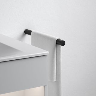 Полотенцедержатель Keuco Reva 12822370000  черный матовый Полотенцедержатель Keuco Reva 12822370000  черный матовый