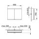 Зеркальный шкаф Keuco Royal Modular 800211090100200 90 см
