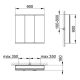 Зеркальный шкаф Keuco Royal Modular 800311091100300 90 см