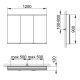 Зеркальный шкаф Keuco Royal Modular 800311121000200 120 см Зеркальный шкаф Keuco Royal Modular 800311121000200 120 см