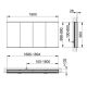 Зеркальный шкаф Keuco Royal Modular 800400191000400 190 см