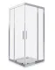 Душевое ограждение Good Door Cofe CR-80-C-CH 80*80 профиль хром, стекло прозрачное