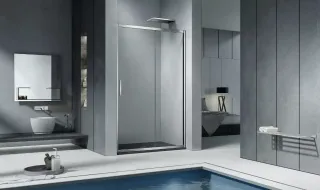Душевое ограждение Good Door Cofe WTW-140-C-CH 140*190 профиль хром, стекло прозрачное