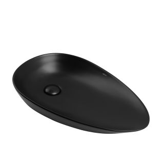 Раковина накладная ABBER Bequem AC2117MB 59 см чёрный матовый