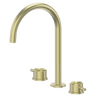Смеситель для раковины ABBER Wasser Kreis 316 AF8108BG-M брашированное золото