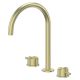 Смеситель для раковины ABBER Wasser Kreis 316 AF8108BG-M брашированное золото