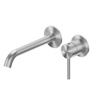Смеситель для раковины ABBER Perfekte 316 AF8112BST-M сталь брашированная