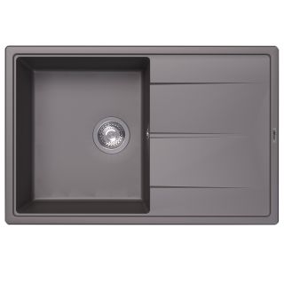 Кухонная мойка ABBER Quarz AQ2904G серый