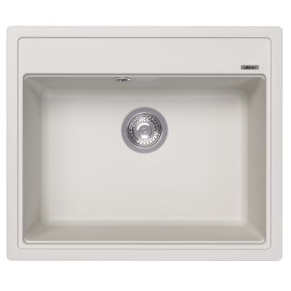 Кухонная мойка ABBER Quarz AQ2902W белый