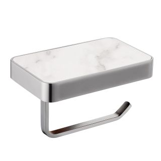 Бумагодержатель с полкой для телефона ABBER Westen AA1730SP сатин