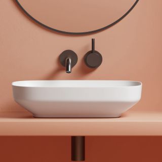 Раковина накладная ABBER Rechteck AC2221 58 см белый